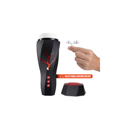 M For Men - Storm - USB Rechargeable Milking & Vibrating Auto Stroker Blush Novelties