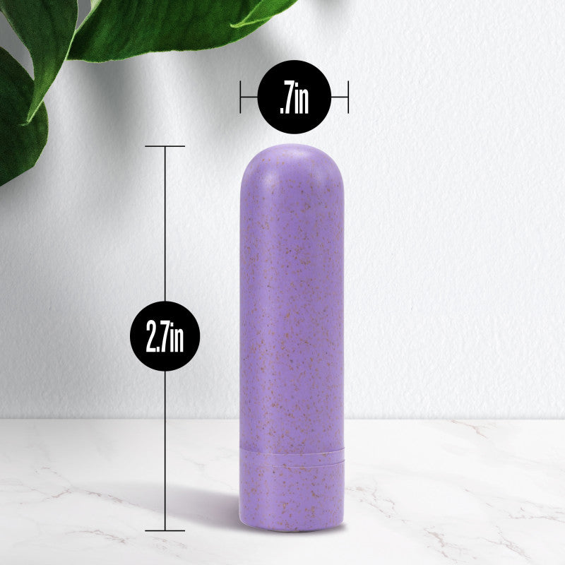 Gaia Eco Rechargeable Bullet - Lilac Purple USB Rechargeable Bullet Blush Novelties