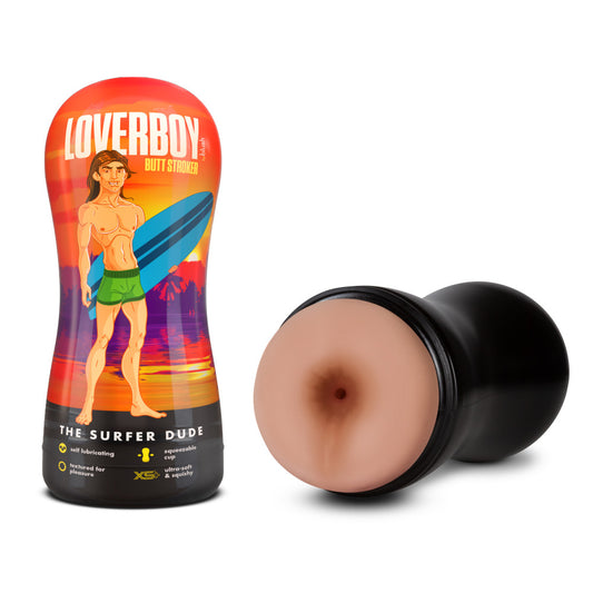 Coverboy The Surfer Dude - Flesh Male Ass Stroker Flesh - Club X