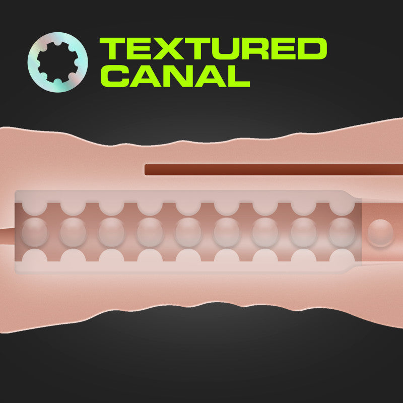 M For Men 3-Pack Self-Lubricating Vibrating Strokers - Flesh Vibrating Strokers - 3 Pack Blush Novelties