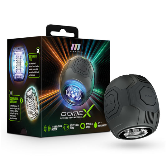 M For Men - Dome X - USB Rechargeable Vibrating Stroker Default Title - Club X