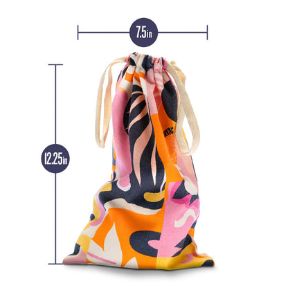 The Collection Burst - Cotton Toy Storage Bag Blush Novelties
