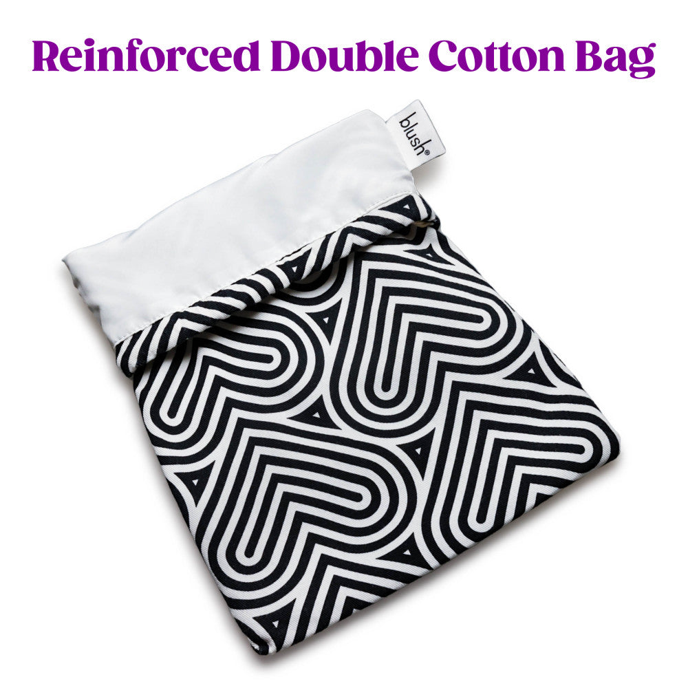 The Collection Embrace - Cotton Toy Storage Bag Blush Novelties