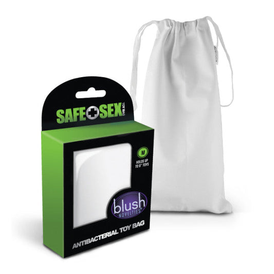Safe Sex Antibacterial Toy Bag - Toy Storage Bag - Medium Sized Blush Novelties