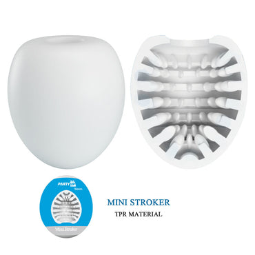 Party Up SIMON Mini Stroker - White Mini Stroker Party Up
