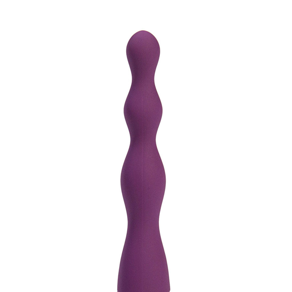 Maia DANI - Purple 17.8 cm USB Rechargeable Beaded Vibrator Maia Toys