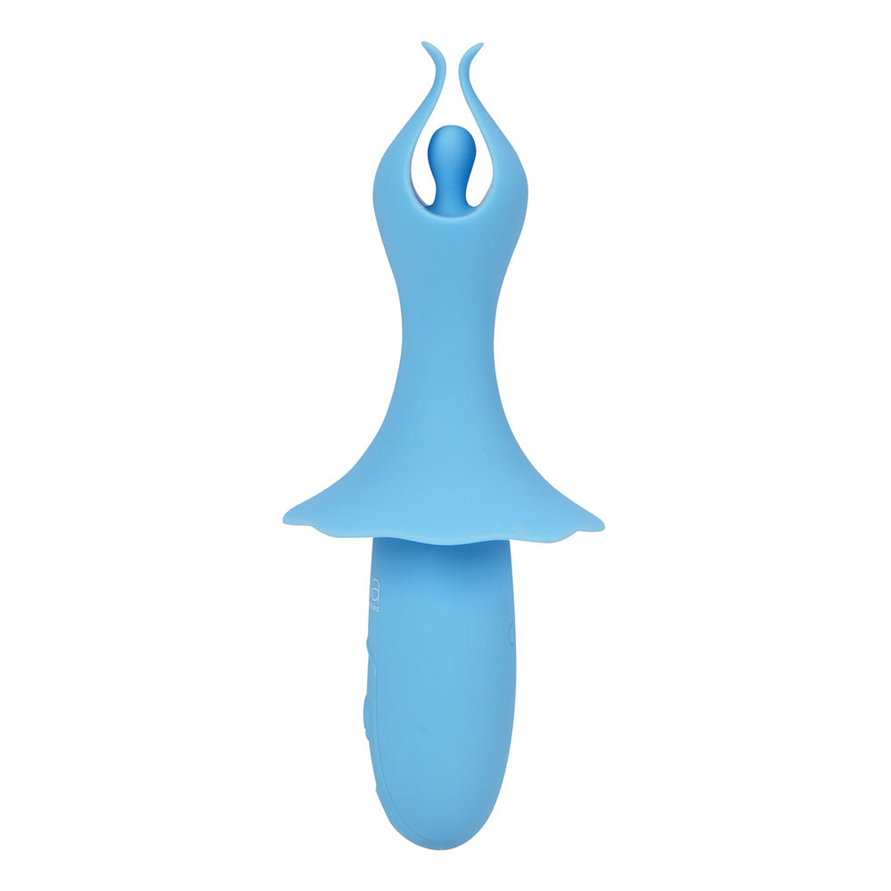 Maia SIENNA - Blue - Blue 15.2 cm USB Rechargeable Fluttering Bullet Maia Toys