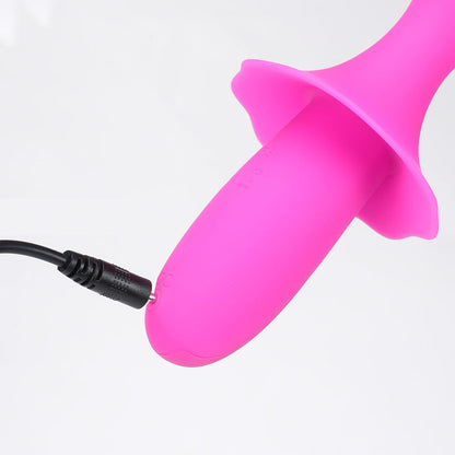 Maia SIENNA - Pink - Pink 15.2 cm USB Rechargeable Fluttering Bullet Maia Toys
