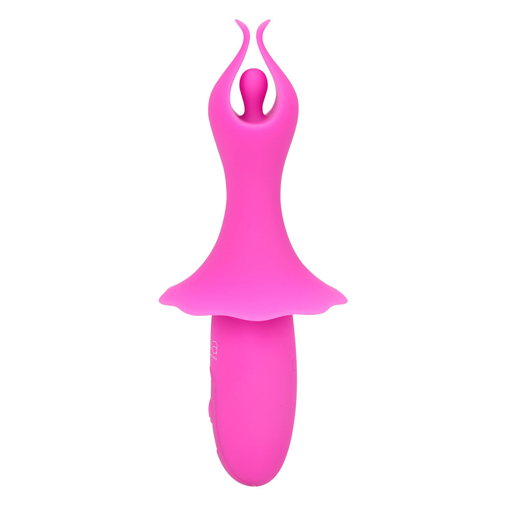Maia SIENNA - Pink - Pink 15.2 cm USB Rechargeable Fluttering Bullet Maia Toys