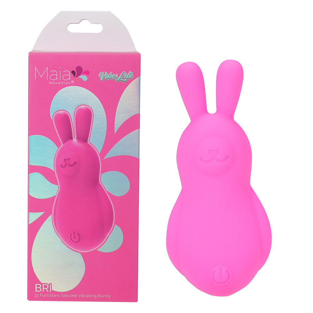 Maia BRI - Pink - Pink 9 cm USB Rechargeable Vibrating Bunny Bullet Pink - Club X