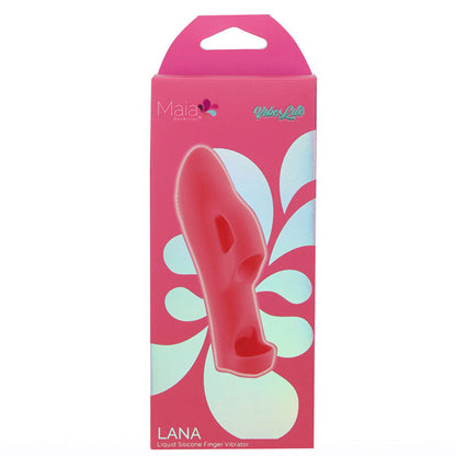 Maia LANA - Red - Red USB Rechargeable Finger Stimulator Maia Toys