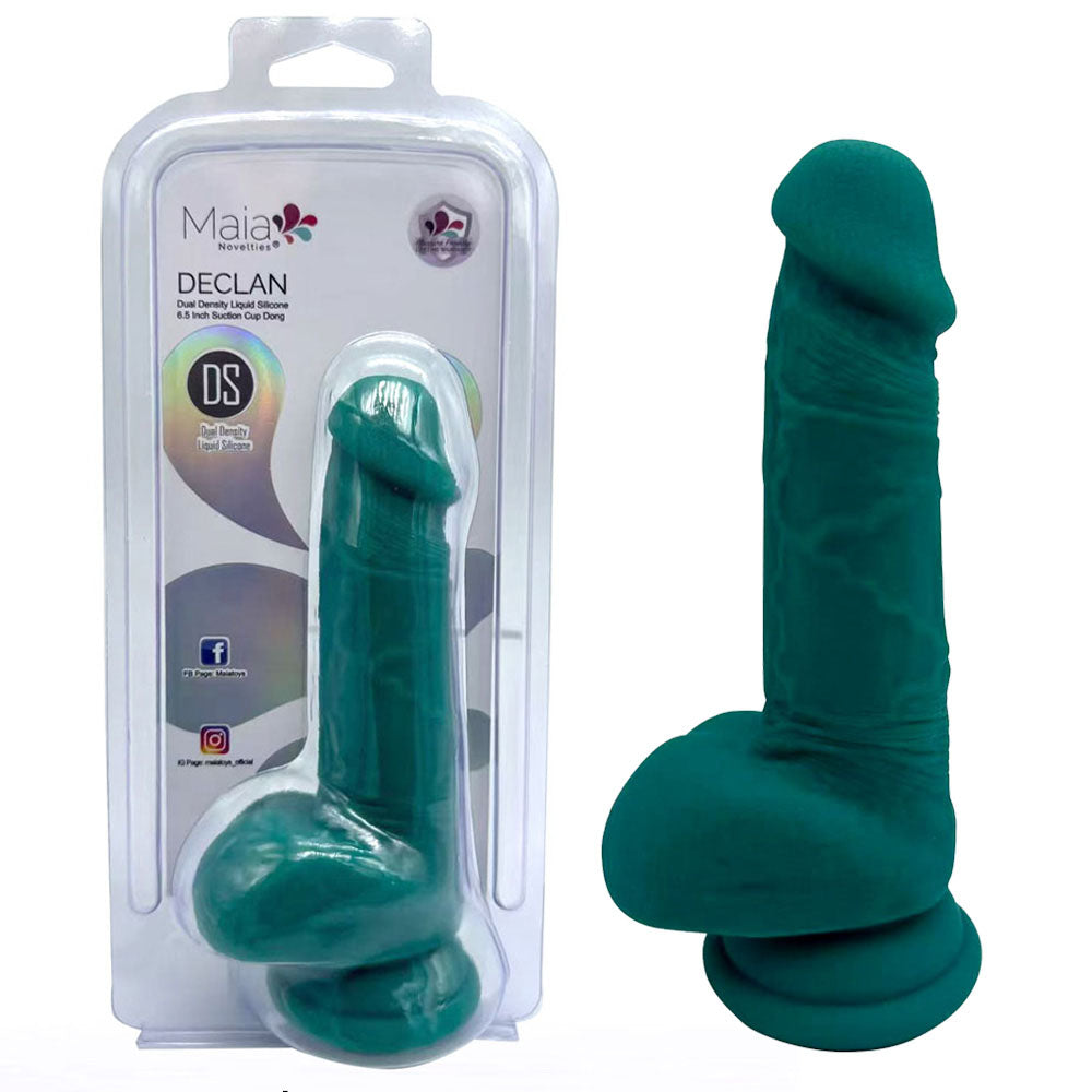 Maia DECLAN - Green - Green 16.5 cm Dual Density Dong Maia Toys