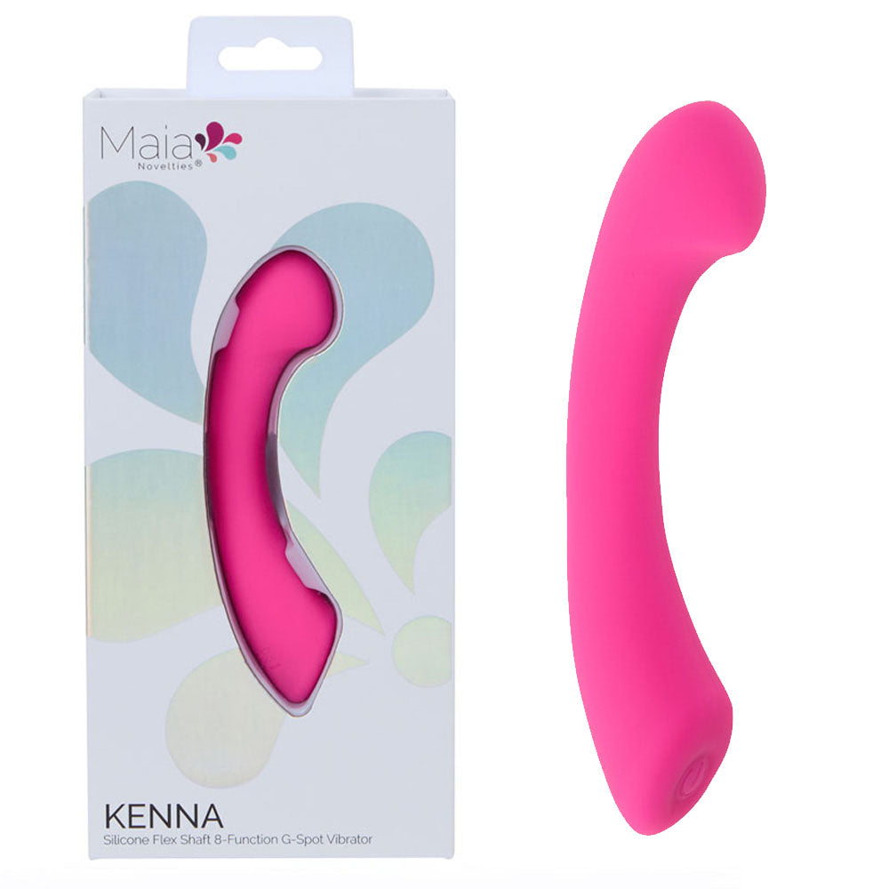 Maia KENNA - Pink - Pink 12.7 cm USB Rechargeable Vibrator Maia Toys