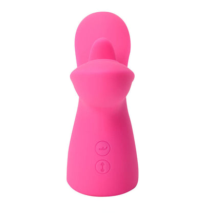 Maia OASIS - Pink - Pink USB Rechargeable Dual Motor Licking & Thumping Stimulator Maia Toys
