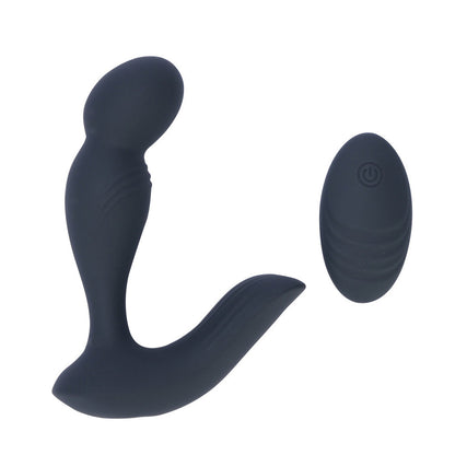 Maia COLTON - Black - Black USB Rechargeable Vibrating Prostate Massager with Wireless Remote Maia Toys
