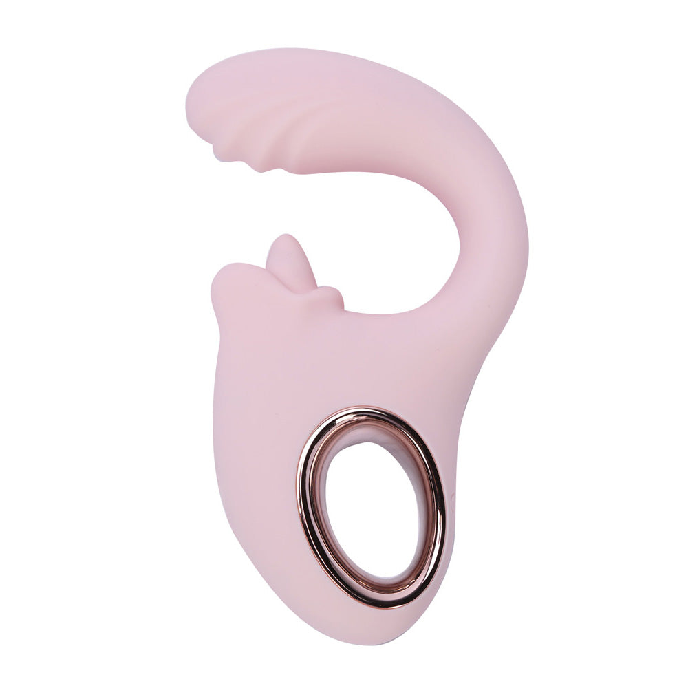 Maia JAYLEE - Pink - Pink USB Rechargeable Dual Motor Vibrator Maia Toys