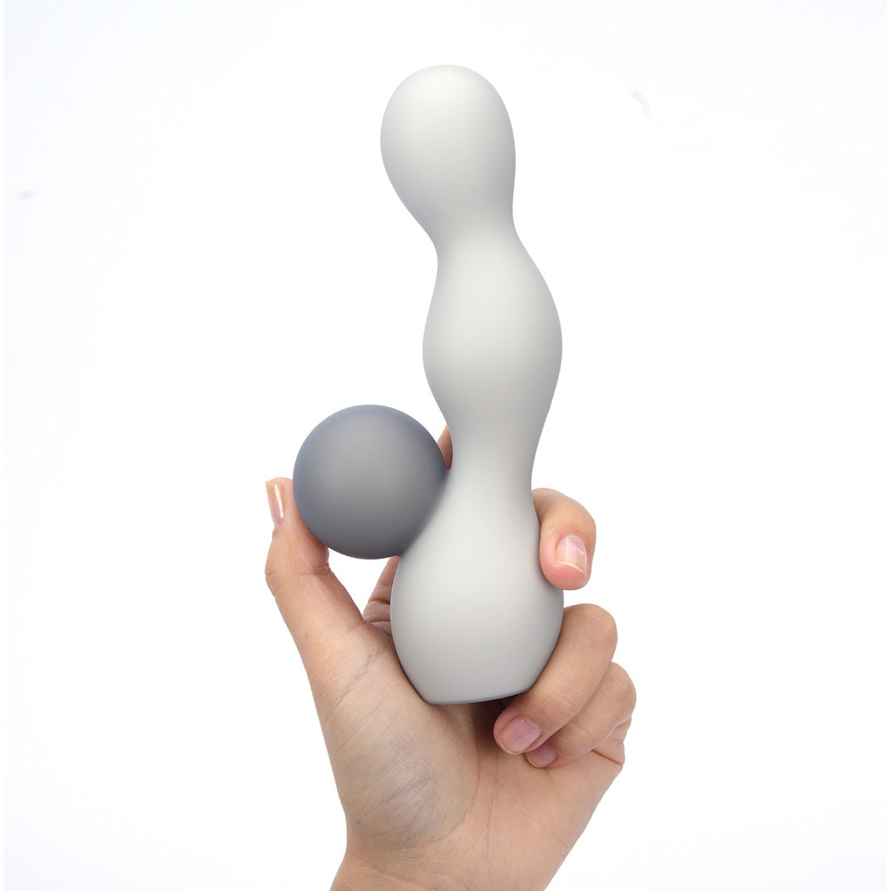 Maia PRESLEY - Grey 15.2 cm USB Rechargeable Rabbit Vibrator Maia Toys