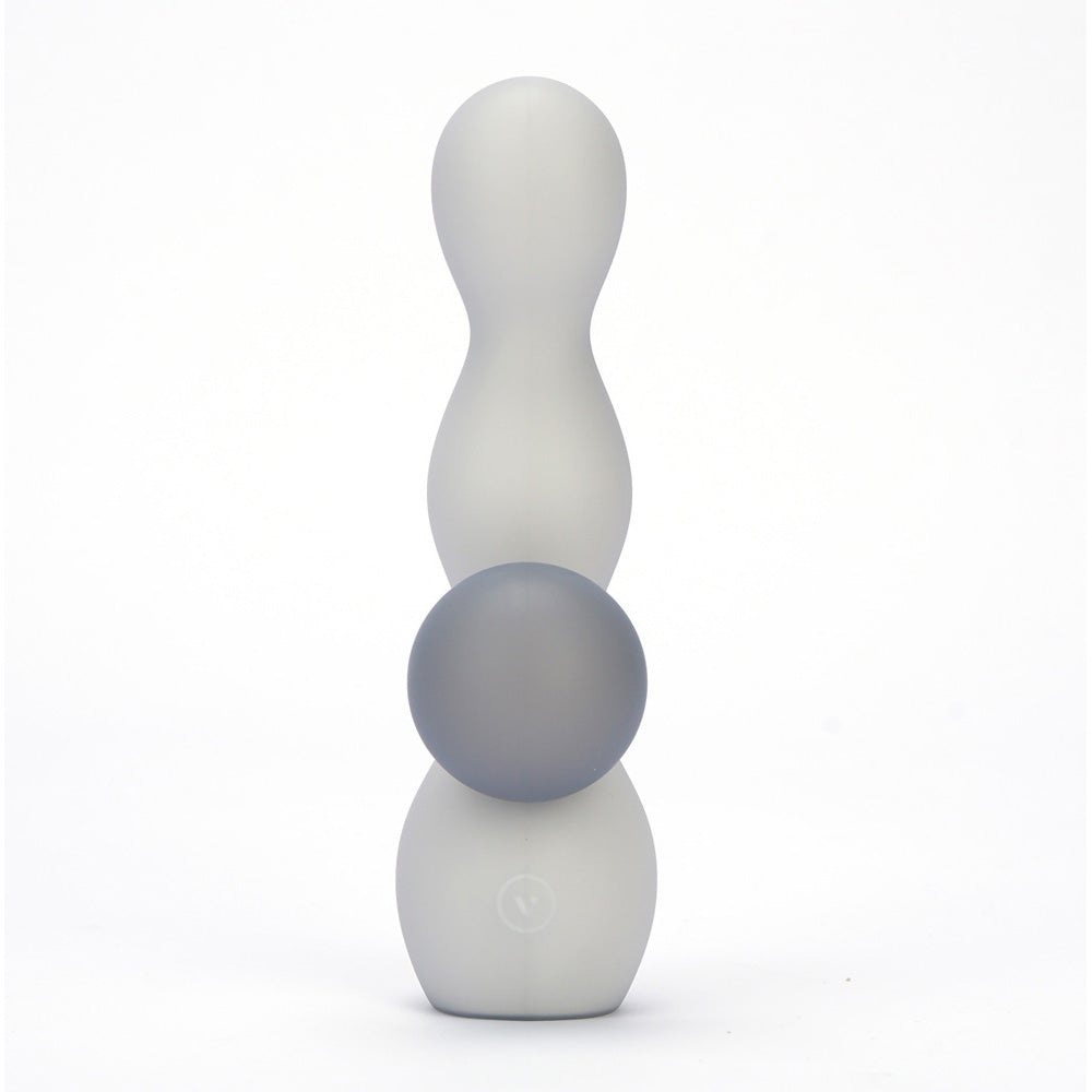 Maia PRESLEY - Grey 15.2 cm USB Rechargeable Rabbit Vibrator Maia Toys