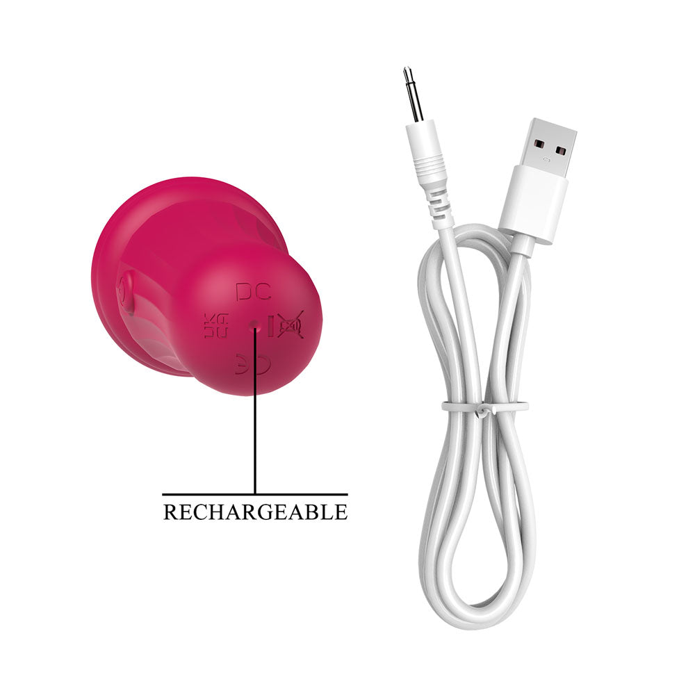 Party Up DUUNA - Pink - Pink 16.9 cm USB Rechargeable Massage Wand Party Up