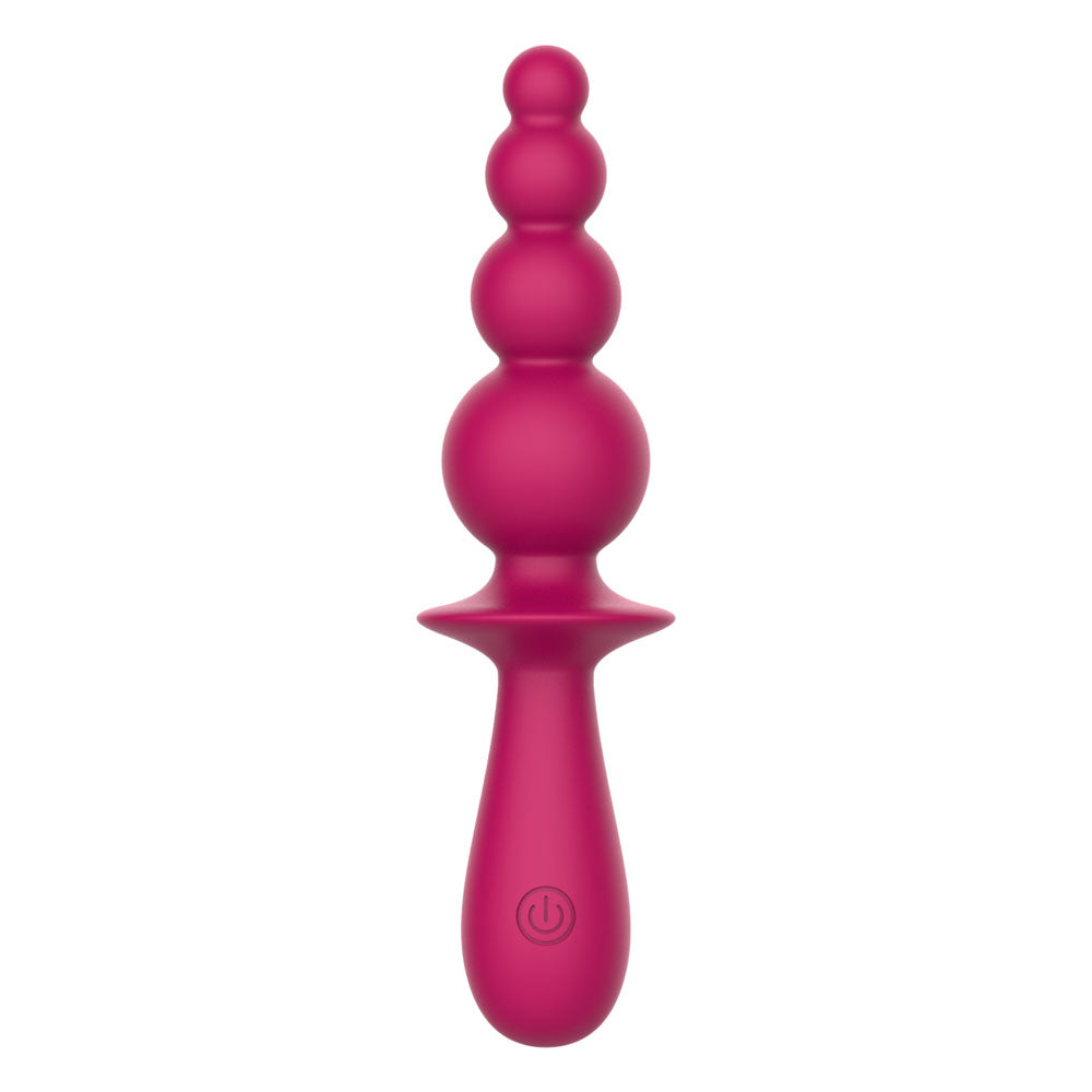 Party Up EVAJANE - Pink - Pink 17.1 cm USB Rechargeable Beaded Vibrator Party Up