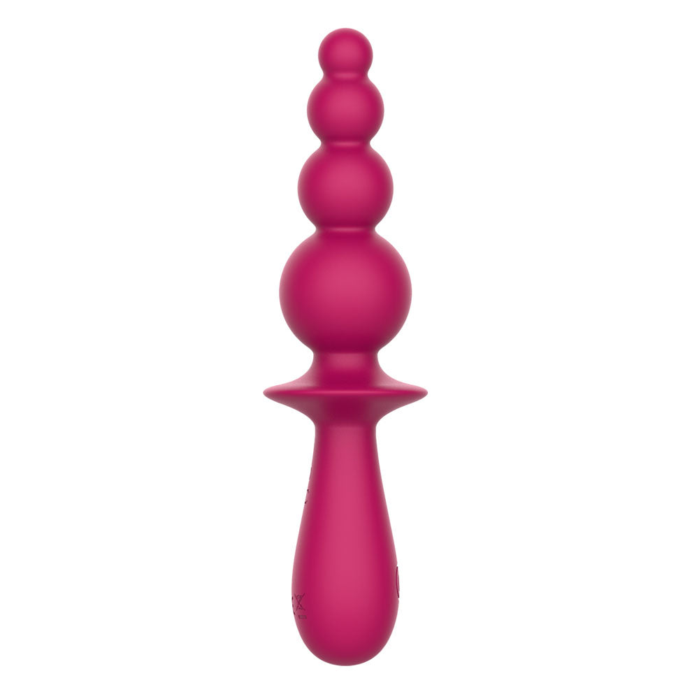 Party Up EVAJANE - Pink - Pink 17.1 cm USB Rechargeable Beaded Vibrator Party Up