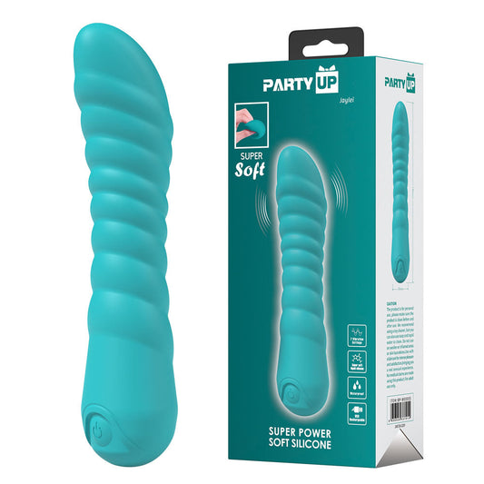 Party Up JAYLEI - Teal - Teal 14.6 cm USB Rechargeable Vibrator Party Up