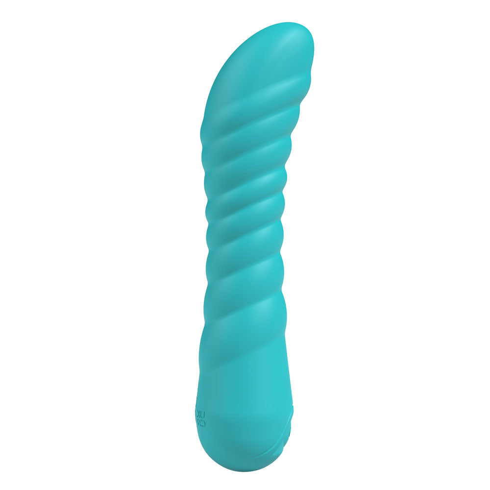 Party Up JAYLEI - Teal - Teal 14.6 cm USB Rechargeable Vibrator Party Up