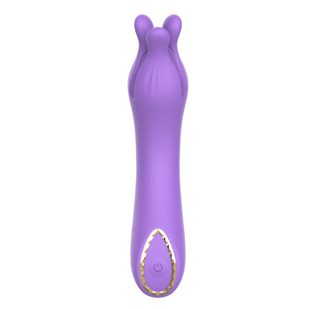 Party Up KELLY - Purple - Purple 13.7 cm USB Rechargeable Vibrator Party Up