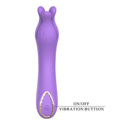 Party Up KELLY - Purple - Purple 13.7 cm USB Rechargeable Vibrator Party Up