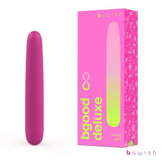 Bgood Infinite Deluxe - Rose - Rose 18 cm USB Rechargeable Vibrator Purple / 50 - Club X