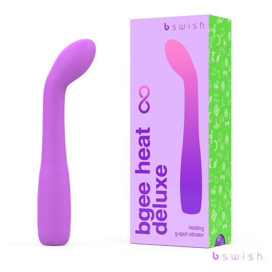 Bgee Heat Infinite Deluxe - Sweet Lavender - Sweet Lavender 18 cm USB Rechargeable Vibrator Purple / 50 - Club X