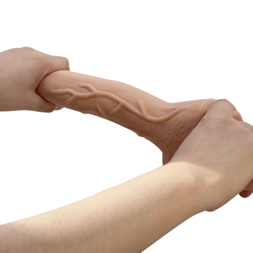 Beautiful Encounter Jack 10.6'' G-Spot Curved with Suction Base Dildo - Club X