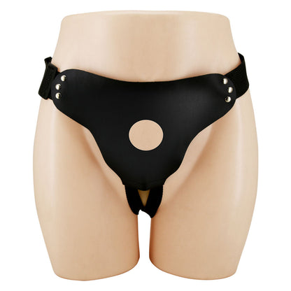 Party Up NICK Strap-On Harness - Black Adjustable Strap-On Harness (No Probe Included) Party Up