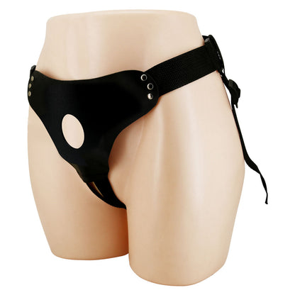 Party Up NICK Strap-On Harness - Black Adjustable Strap-On Harness (No Probe Included) Party Up