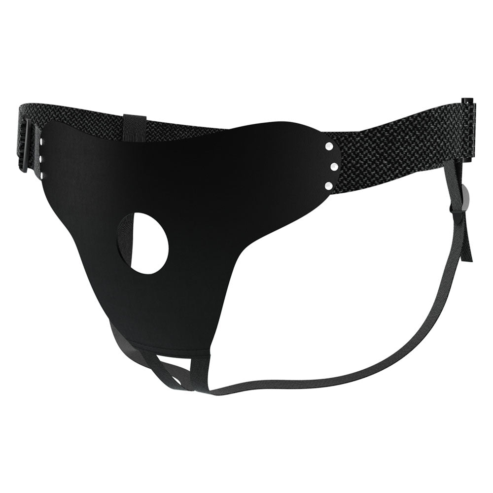 Party Up NICK Strap-On Harness - Black Adjustable Strap-On Harness (No Probe Included) Party Up
