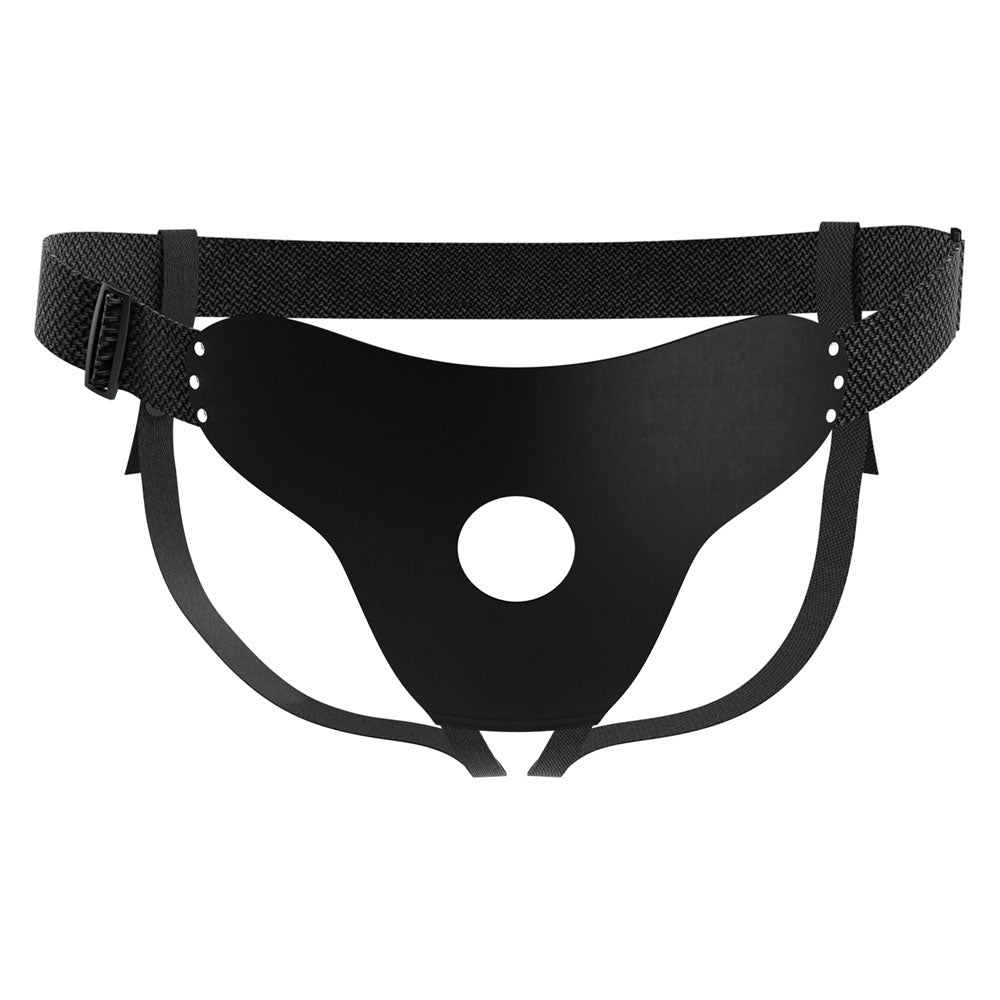 Party Up NICK Strap-On Harness - Black Adjustable Strap-On Harness (No Probe Included) Party Up