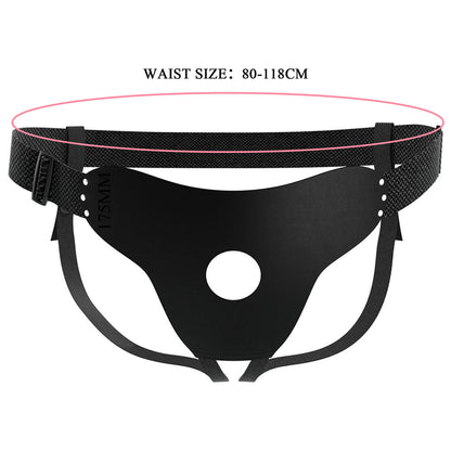 Party Up NICK Strap-On Harness - Black Adjustable Strap-On Harness (No Probe Included) Party Up