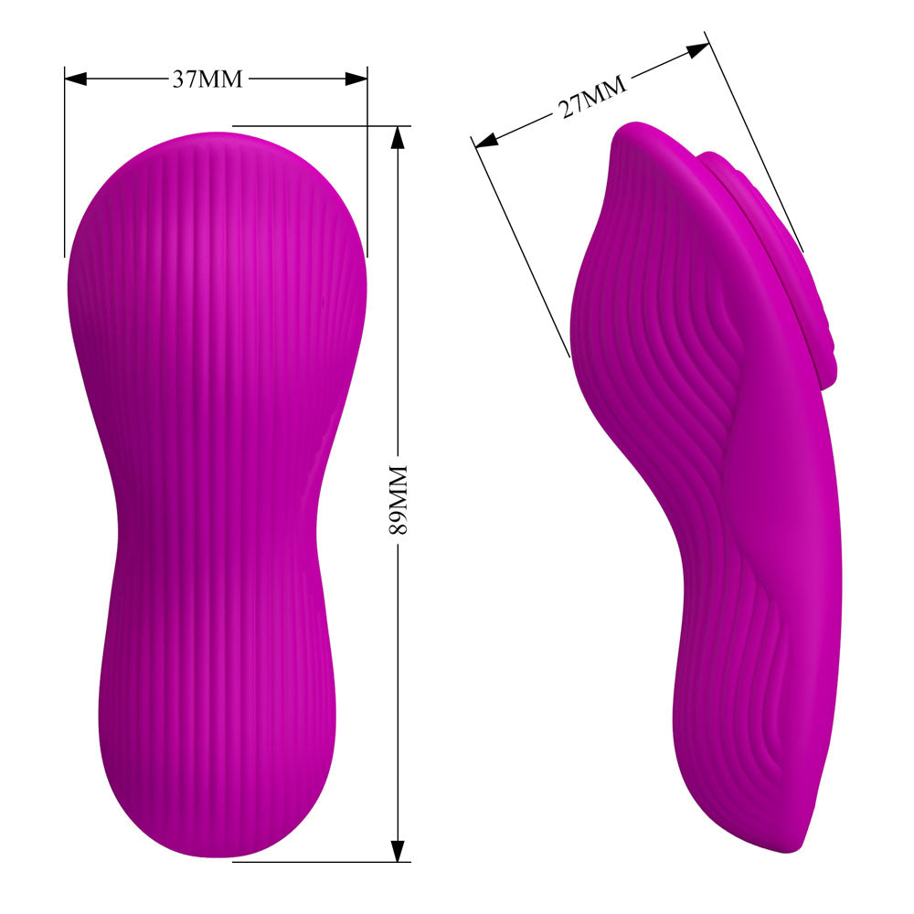 Party Up MICHAEL Panty Vibe - Pink - Pink USB Rechargeable Panty Vibrator with Wireless Remote Control Party Up