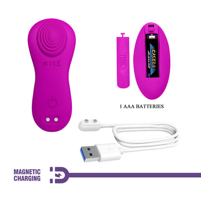 Party Up MICHAEL Panty Vibe - Pink - Pink USB Rechargeable Panty Vibrator with Wireless Remote Control Party Up