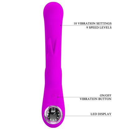 Pretty Love Lamar Rabbit Vibrator - Club X