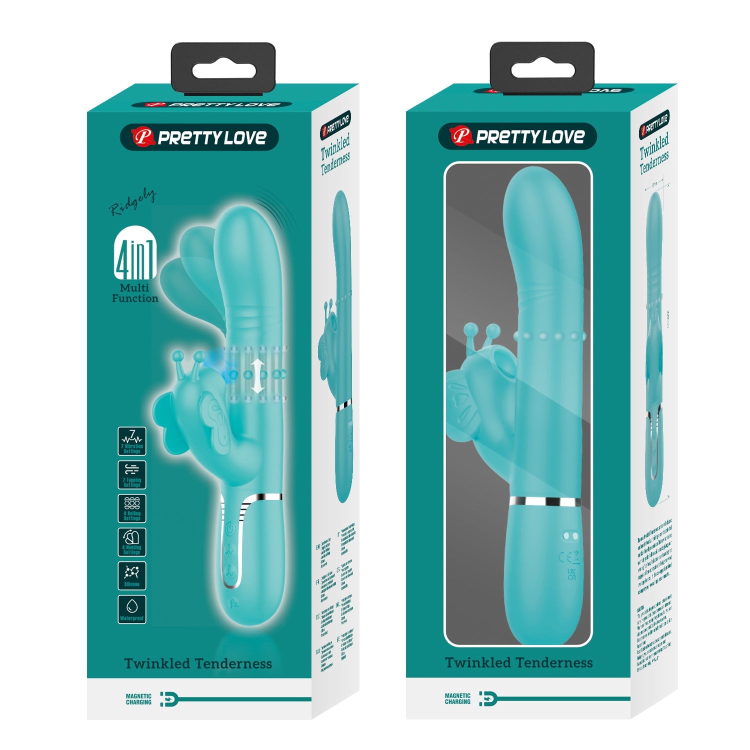 Pretty Love Ridgely Rabbit Vibrator - Club X