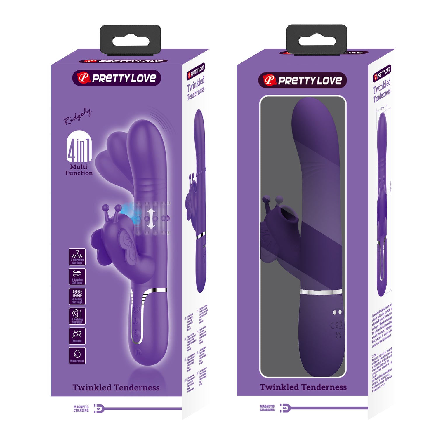 Pretty Love Ridgely Rabbit Vibrator - Club X