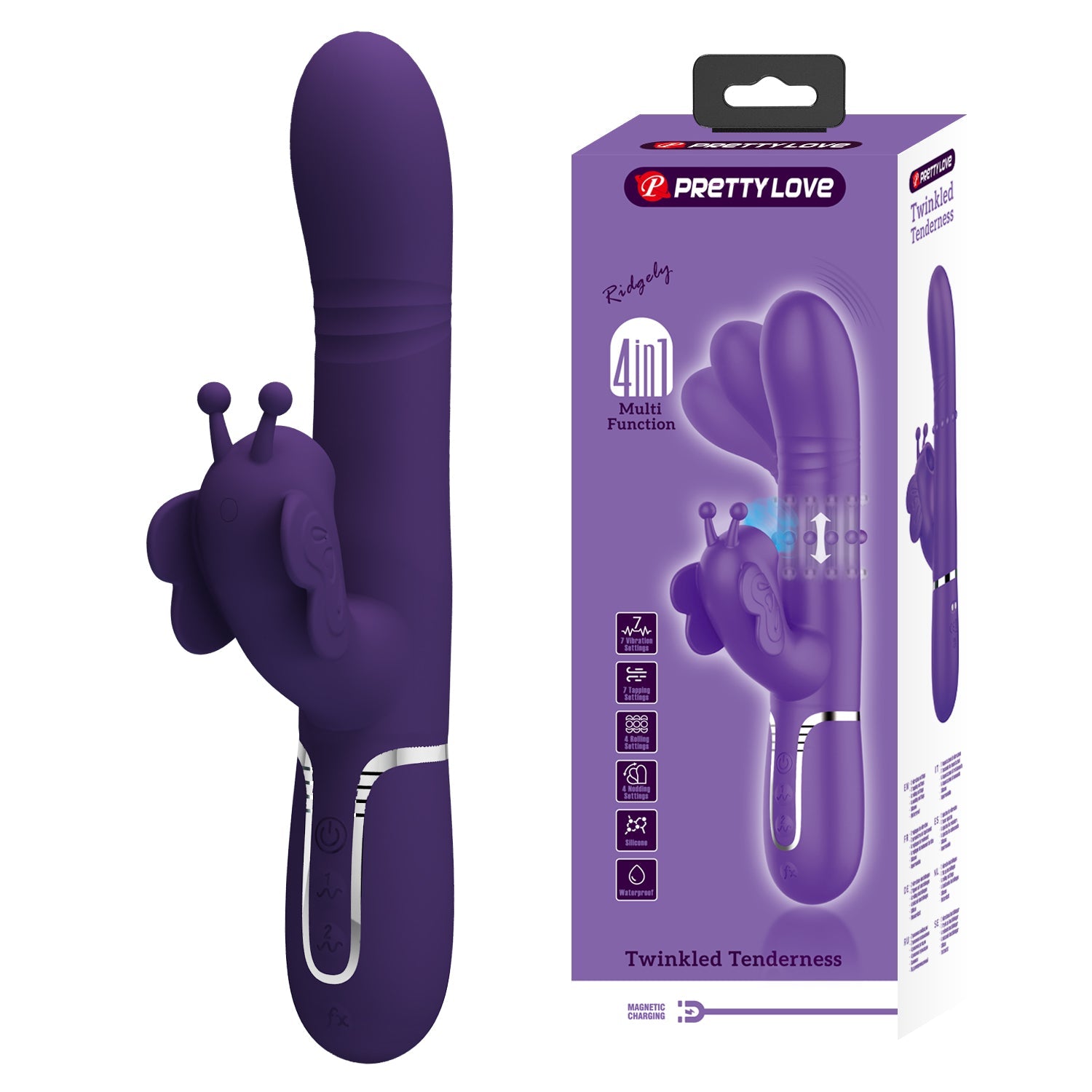 Pretty Love Ridgely Rabbit Vibrator - Club X