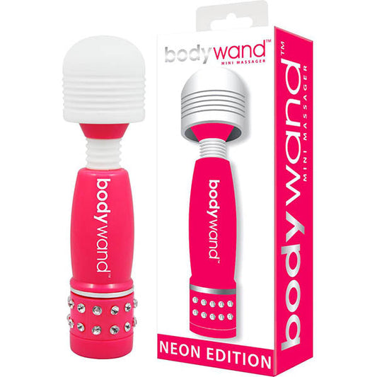 Bodywand Mini Massager Neon Edition - Pink Mini Massage Wand Pink - Club X