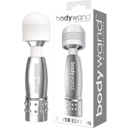 Bodywand Mini - Silver Mini Massager Wand Silver¬† - Club X