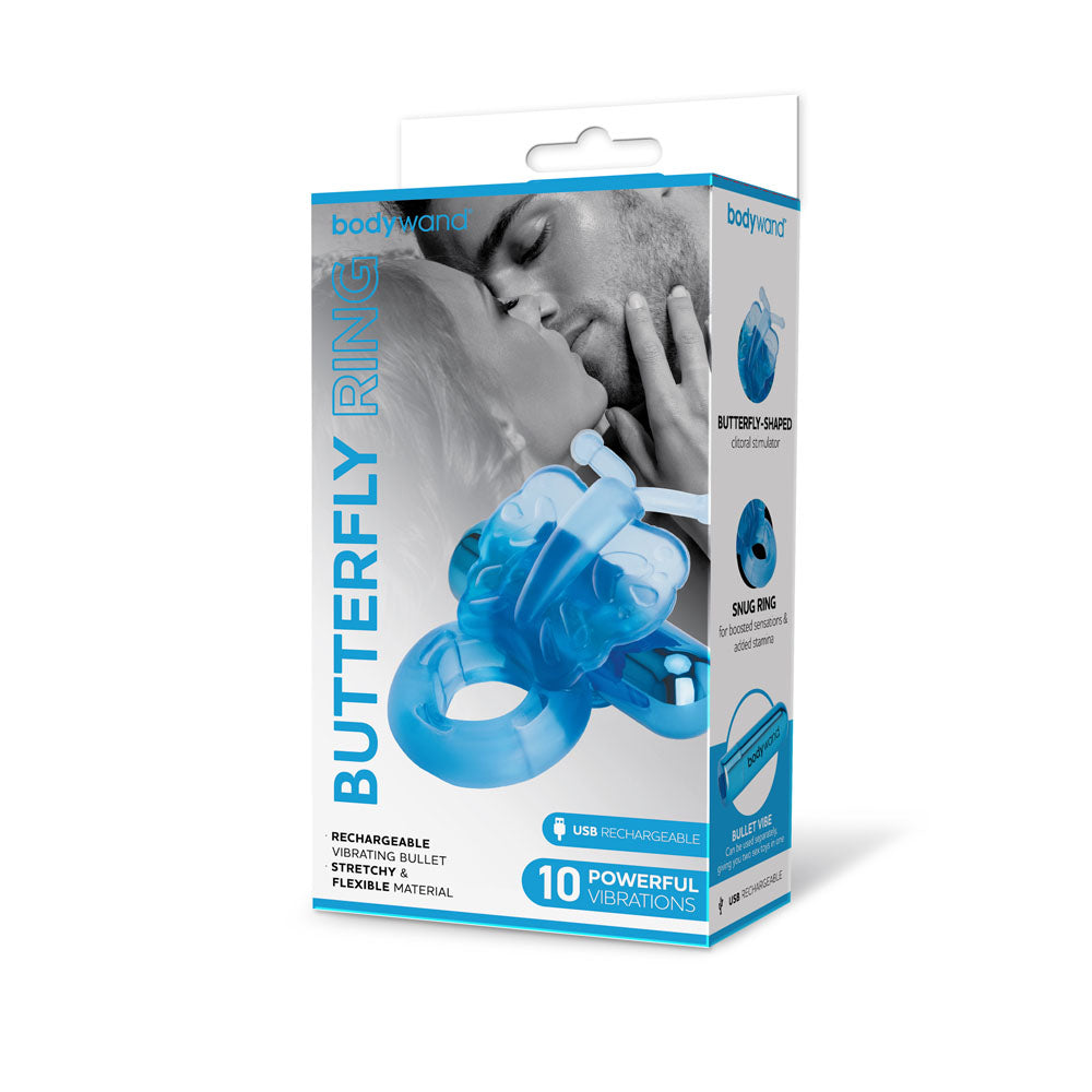 Bodywand Rechargeable Butterfly Ring - Club X