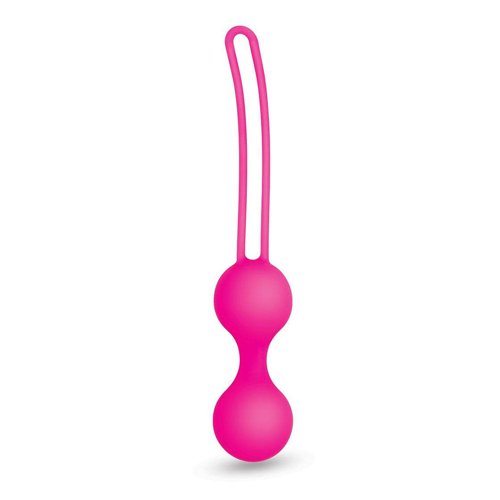 Bodywand Squeeze Medium Kegel Duo - Pink Kegel Balls - 50 grams Bodywand