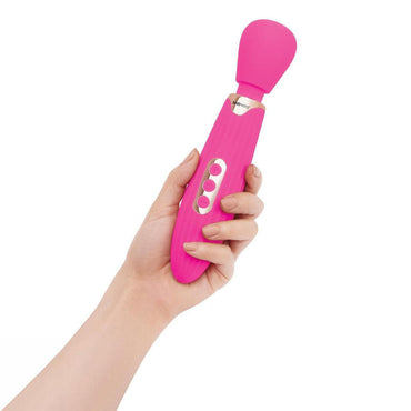 Bodywand RUMBLE WAND 8 Inch - Hot Pink 20.3 cm USB Rechargeable Massage Wand Bodywand