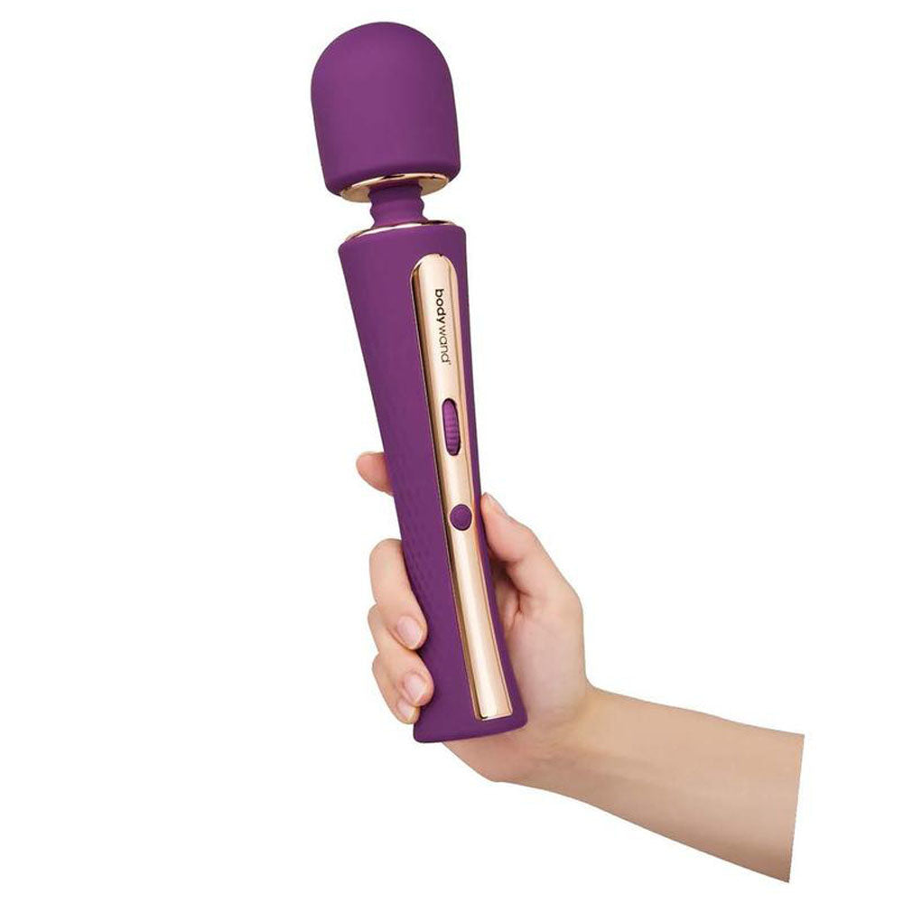 Bodywand Luxe Couture Wand - Purple 28.2 cm USB Rechargeable Massage Wand Bodywand