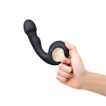 Bodywand G-Play Vibrating Squirt Trainer - Black 17 cm USB Rechargeable Vibrator Bodywand
